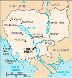 Cambodia Map