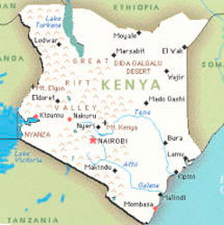 Kenya Map