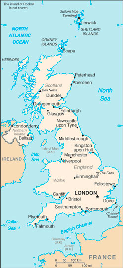 United Kingdom Map