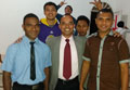 Aaron & Indonesian students