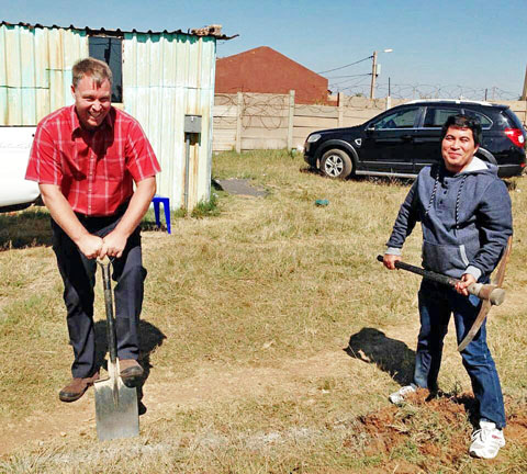 Tshepishong Ground breaking